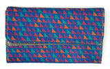 Sandra Big Wallet - Colorful triangles